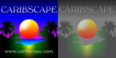 CARIBSCAPE Logo by Shane Collens 2007
